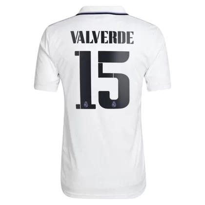 Günstige Real Madrid Valverde 15 Heimtrikot 2022-23