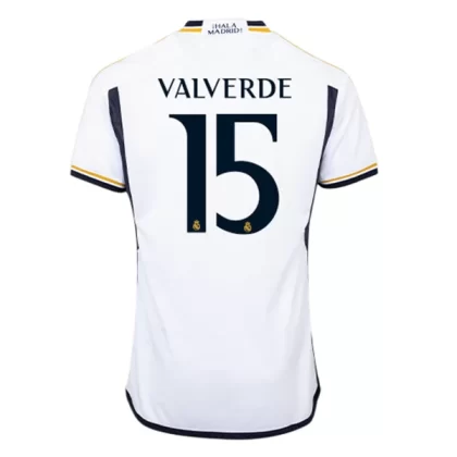 Günstige Real Madrid Valverde 15 Heimtrikot 2023/24