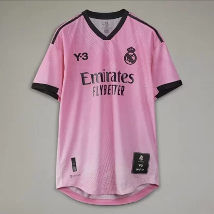 Günstige Real Madrid Y-3 120th Anniversary Pink Heimtrikot 2022-23