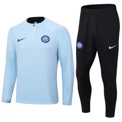 Inter Milan Trainingsanzüge 2023-24 – 1-4 Zip Blau