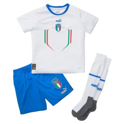 Italien Auswärtstrikot Kit Kinder 2022