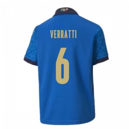 Italien Marco Verratti 6 Heimtrikot 2021