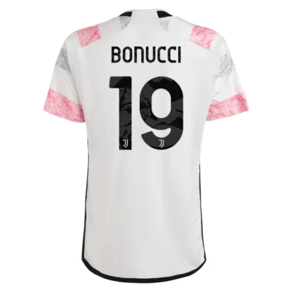 Juventus Fußballtrikots 2023-24 Leonardo Bonucci 19 Auswärtstrikot