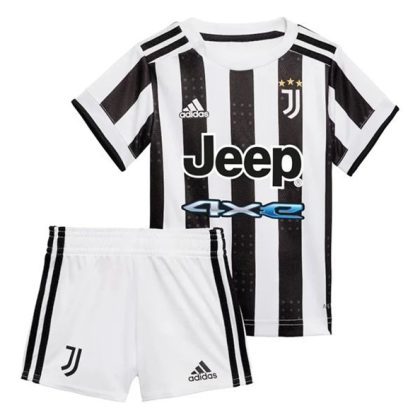 Juventus Heimtrikot Kit Kinder 2021-22