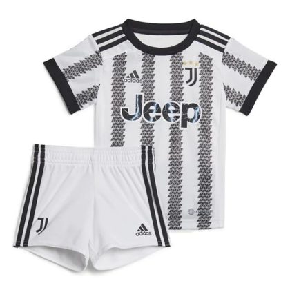 Juventus Heimtrikot Kit Kinder 2022 2023