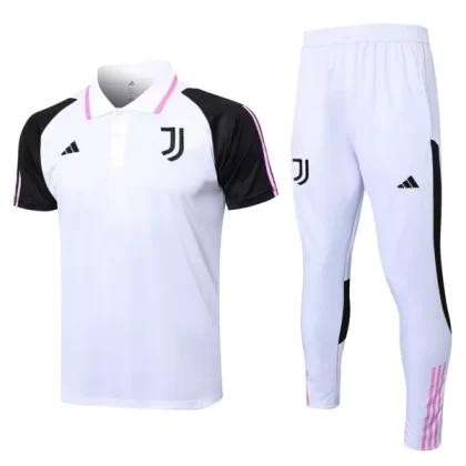 Juventus Trainings Poloshirt Anzüge Anzüge 2023-24 – Weiß