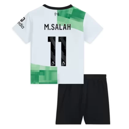 Liverpool 2023-24 M.Salah 11 Auswärtstrikot Kit Kinder