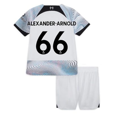 Liverpool Alexander-Arnold 66 Auswärtstrikot Kit Kinder 2022-23