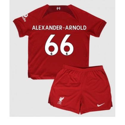 Liverpool Alexander-Arnold 66 Heimtrikot Kit Kinder 2022-23