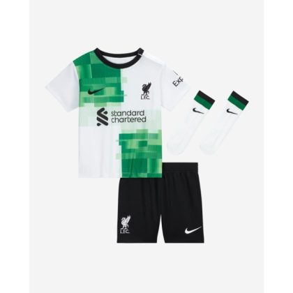 Liverpool Auswärtstrikot Kit Kinder 2023 2024