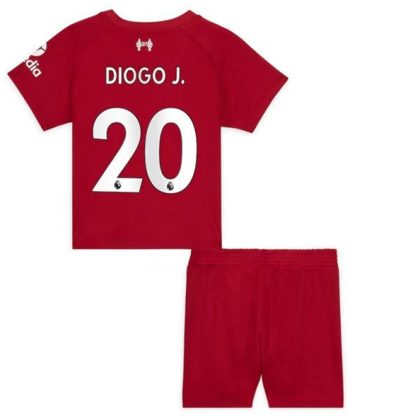 Liverpool Diogo J. 20 Heimtrikot Kit Kinder 2022-23