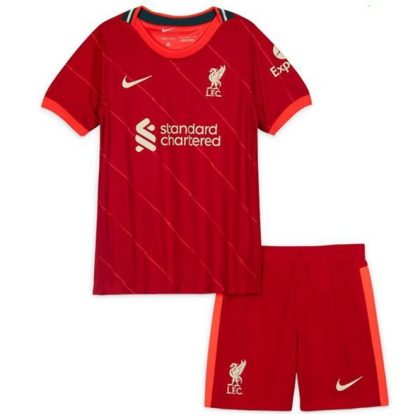 Liverpool Heimtrikot Kit Kinder 2021-22