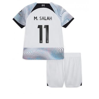 Liverpool M.Salah 11 Auswärtstrikot Kit Kinder 2022-23