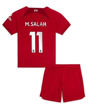 Liverpool M.Salah 11 Heimtrikot Kit Kinder 2022-23