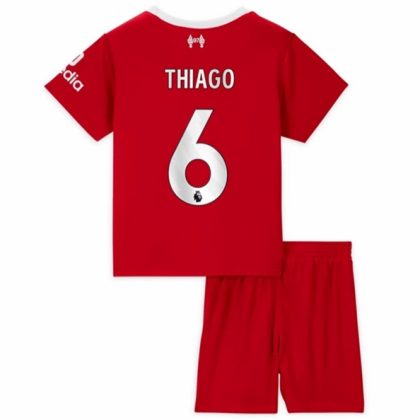 Liverpool Thiago 6 Heimtrikot Kit Kinder 2023 2024