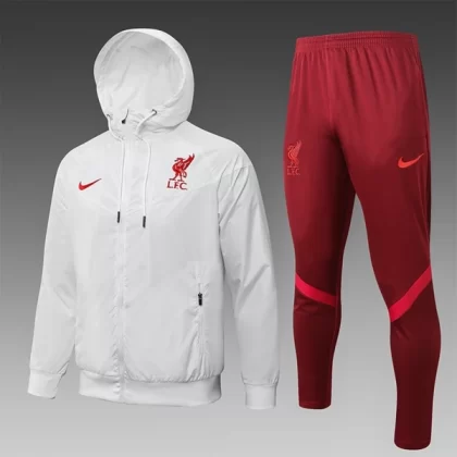 Liverpool Trainingsanzüge Windrunner 2022-23 – Weiß