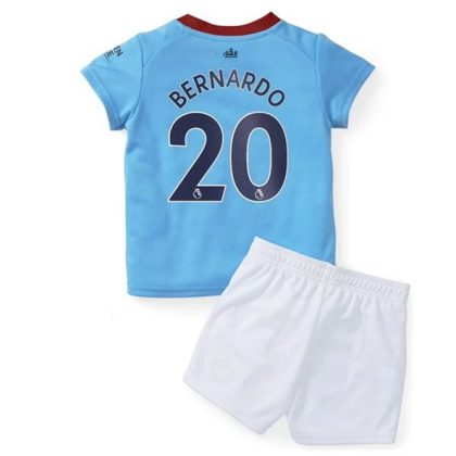 Manchester City Bernardo Silva 20 Heimtrikot Kit Kinder 2022-23