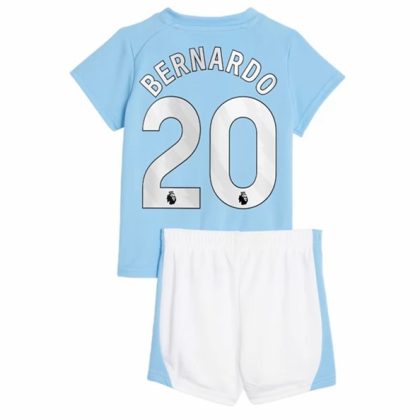 Manchester City Bernardo Silva 20 Heimtrikot Kit Kinder 2023 2024