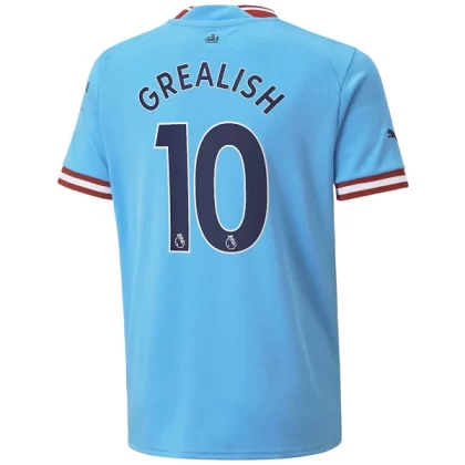 Manchester City Fußballtrikots 2022-23 Jack Grealish 10 Heimtrikot