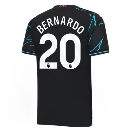 Manchester City Fußballtrikots 2023-24 Bernardo Silva 20 3. trikot