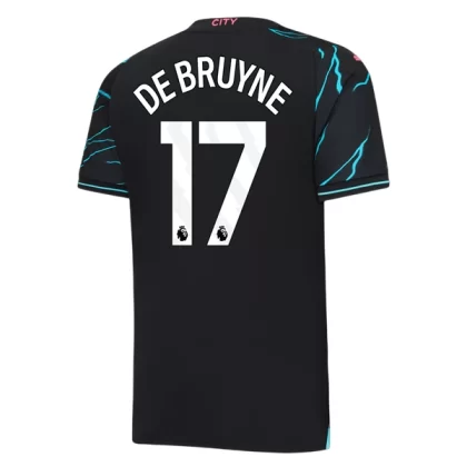 Manchester City Fußballtrikots 2023-24 Kevin De Bruyne 17 3. trikot