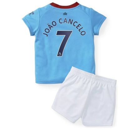 Manchester City Joao Cancelo 7 Heimtrikot Kit Kinder 2022-23