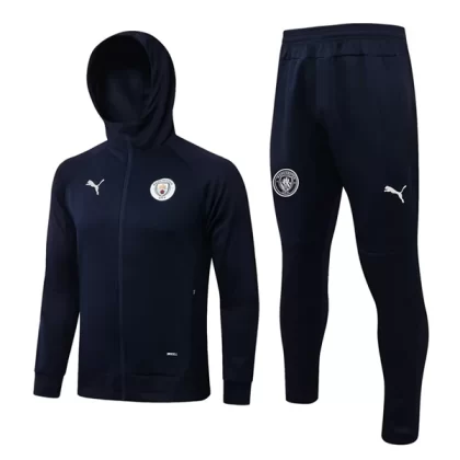 Manchester City Trainingsjackenanzüge 2022-23 – Blau