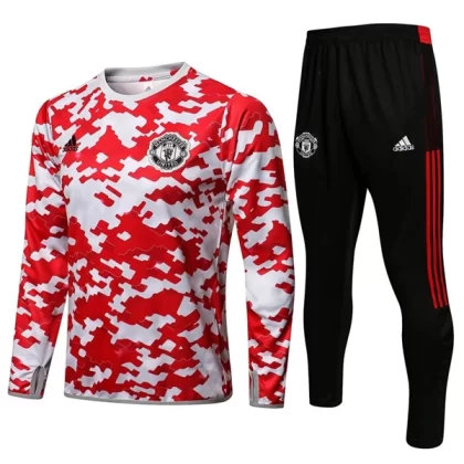 Manchester United Sweatshirts Anzüge 2022-23 – Weiß