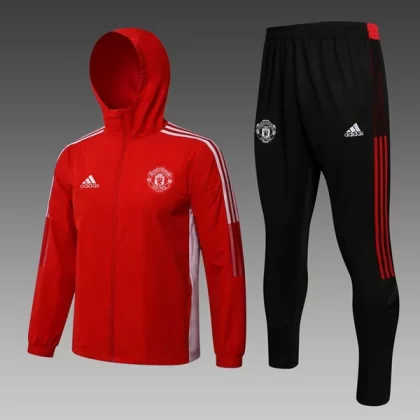 Manchester United Trainingsanzüge Windrunner 2022-23 – Rot