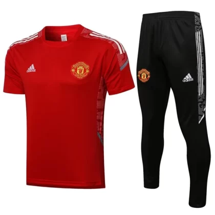 Manchester United Trainingsshirts 2022-23 – Champions League Rot Weiß