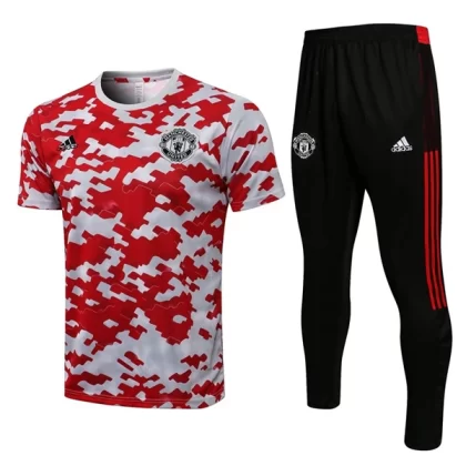 Manchester United Trainingsshirts 2022-23 – Rot Weiß