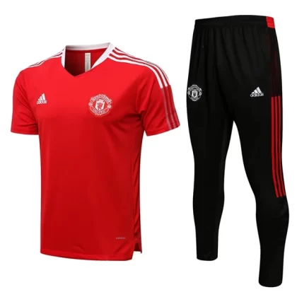 Manchester United Trainingsshirts 2022-23 – Rot