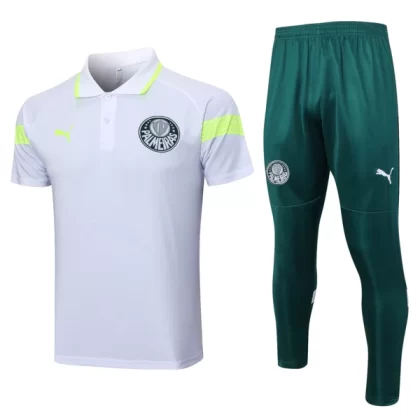 Palmeiras Trainings Poloshirt Anzüge Anzüge 2023-24 – Grau