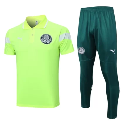 Palmeiras Trainings Poloshirt Anzüge Anzüge 2023-24 – Grün