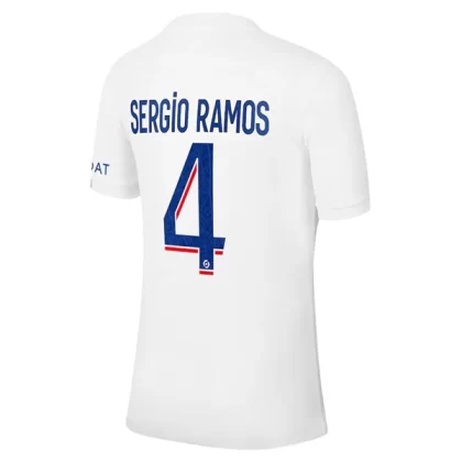 Paris Saint Germain PSG Fußballtrikots 2022-23 Sergio Ramos 4 3. trikot