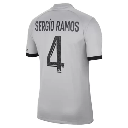 Paris Saint Germain PSG Fußballtrikots 2022-23 Sergio Ramos 4 Auswärtstrikot