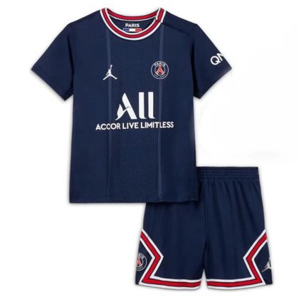 Paris Saint Germain PSG Heimtrikot Kit Kinder 2021-22