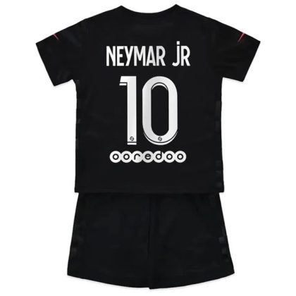 Paris Saint Germain PSG Neymar Jr 10 3. trikot Kit Kinder 2021-22