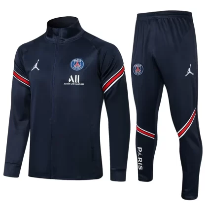 Paris Saint Germain PSG Trainingsjackenanzüge 2021-22 – Blau