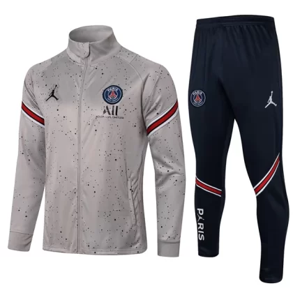 Paris Saint Germain PSG Trainingsjackenanzüge 2021-22 – Hellgrau