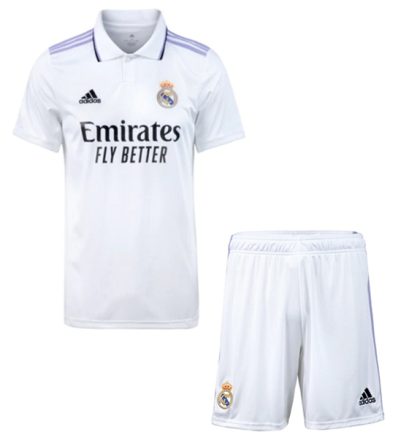 Real Madrid Heimtrikot Kit Kinder 2022-23