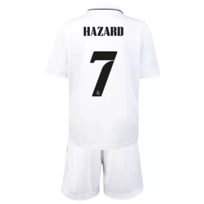 Real Madrid  Trikotsatz Kinder 2022-23 Eden Hazard 7 Heimtrikot