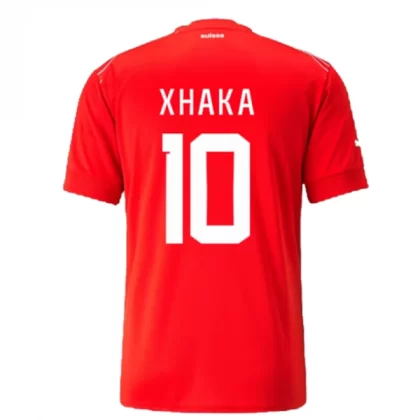 Schweiz Granit Xhaka 10  Heimtrikot 2022