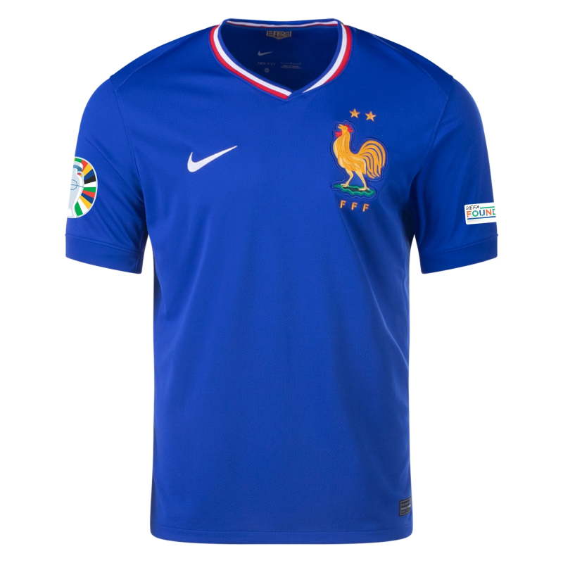 Dänemark Euro Trikot 2024-Patch Maßgeschneidert Heimtrikot (Kopie)